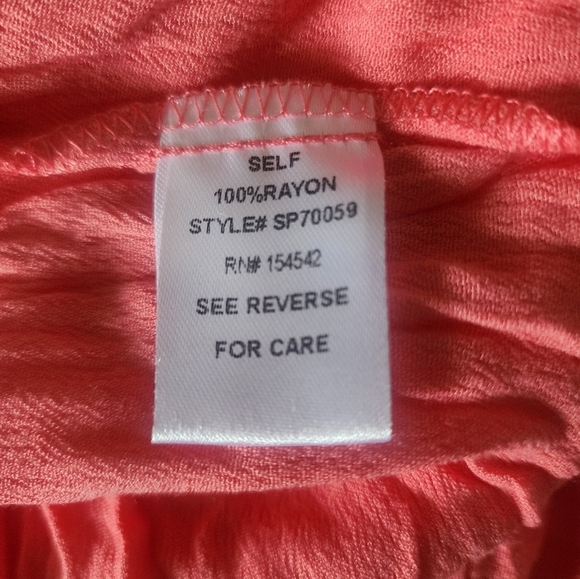 Sensemill@ Forever 21 2-Piece Set Large High-Low Tulip Elastic Waist Maxi Skirt. - Picture 9 of 10